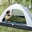 Спальник Naturehike LW180 (NH21MSD04) +15°C - левый - 205см - темно-зеленый - миниатюра 5