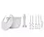 Ручний стаціонарний міксер з чашею, hand mixer set Silver Crest 300w - мініатюра 3