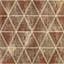 Панель стеновая Sticker Wall 3D 700х700х4мм Ромбы коричневые винтаж SW-00002007 - миниатюра 1