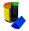 Склянка для ручок COLOR-IT 468 пластикова 10х10х11 см - мініатюра 1