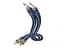 Аудіокабель міжблочний 2RCA-2RCA Inakustik Premium Audio Stereo RCA 0.75m - мініатюра 1