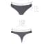 Спортивные трусики-стринги Passion PS007 Panties dark grey L - миниатюра 3
