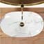 Умивальник Rea Royal 36x60,5 marmo shiny (REA-U8009), Матова - мініатюра 5