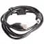 Кабель Cablexpert USB - USB Type-B V 2.0 (M/M), 1.8 м, ферритовый фильтр, черный (CCF-USB2-AMBM-6) - миниатюра 1