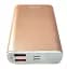 Портативний зарядний пристрій Vonmählen Evergreen 10000mAh (вхід: MicroUSB+Type-C, вихід: Type-C, 2*USB) Rose Gold - мініатюра 1