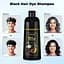 Чорний шампунь Hair Dye Juanchi Black Hair Dye Shampoo 3 в 1 для сивого волосся - мініатюра 5