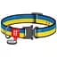 Нашийник для собак Waudog Nylon Colors of freedom, з QR паспортом, металева пряжка-фастекс, M, 24-40х2 см - мініатюра 1