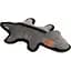 Игрушка для собак Camon Plush Crocodile Серый крокодил с пищалкой 28 см - миниатюра 1