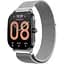 Ремінець 22 мм міланська петля BeWatch для Amazfit Pop 3S/3R Срібний (1020205.A) - мініатюра 1