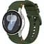 Ремінець для Samsung Galaxy Watch FE - темно-зелений силікон Watchbands Seven (W50-8WB20742188) - мініатюра 1