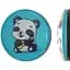 Держатель Поп Сокет New Glass (Стекло) Baby Panda №28 - миниатюра 1