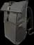 Прогумований молодіжний рюкзак 18L Rolltop-Rucksack чорний LS sum0028840 - мініатюра 3