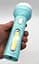 Акумуляторний потужний ручний ліхтар прожектор 2в1 Silver Toss ST-8653 + COB 4 режими Блакитний 88229 - мініатюра 6