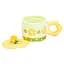 Чашка керамічна Happy Life Flowers із кришкою зелена 300 мл HP7196GR - мініатюра 2