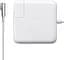 Зарядний пристрій для макбука 85W, MagSafe (T-tip), білий блок живлення, зарядний пристрій для ноутбука + магнітний кабель, швидка зарядка, адаптер живлення Apple MacBook (MC556) (ARM15301) - мініатюра 1