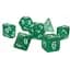 Набор кубиков Glitter 7 Dice Set - Green , 7 шт. (g7dglit01) - миниатюра 1