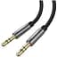 Кабель мультимедийный 3.5mm M to 3.5mm M 2.0m AV119 black Ugreen (10735) - миниатюра 1