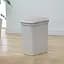 Відро для сміття MBM My Home з кришкою 10 л сіре (BIN-04 10L GRAY) - мініатюра 4