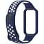 Ремешок DK для Xiaomi Amazfit Band 7 Silicone Sport Band Nike (blue / white) - миниатюра 2