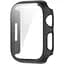 Чохол-накладка DK Пластик Soft-Touch Glass Full Cover для Apple Watch 45mm (black) - мініатюра 1