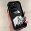 Чохол для iPhone 11 матовий The North Face, захисний, чорно-білий - мініатюра 2