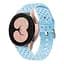 Ремінець Twist для Garmin Forerunner Vivo Active 3 Venu Venu Sq Venu Sq 2 Venu 2 Plus Vivo Move - блакитний ширина кріплення 20мм силікон Watchbands (W31-6WB23969021) - мініатюра 2