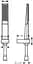 Душевой гарнитур Hansgrohe Rainfinity 100 1jet Porter 26856000, Хром - миниатюра 2