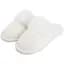 Кімнатні капці MBM My Home Vira розмір 36-37 білі (SL-04 36-37 WHITE) - мініатюра 1