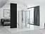 Душова кабіна Rea Rapid Slide 140x80 chrome пристінна REA-KPL-09112, Хром, Універсальна, прозорий, хром - мініатюра 5