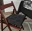 Подушка на стілець Прованс Provans Milan Black 40 x 40 см - мініатюра 3