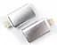 Переходник Dengos ADP-016 OTG USB - Lightning Silver - миниатюра 1