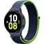 Ремінець нейлоновий на липучці BeWatch для Samsung Galaxy Watch 4/5/6 Синій (1011358.4UW) - мініатюра 1