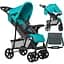 Прогулянкова коляска Lionelo Emma Plus Vivid Turquoise - мініатюра 1