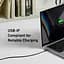 Кабель Anker 544 USB-C to USB-C - 0.9m 140W Bio-Nylon Black (6989635) - мініатюра 4