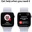 Смарт-часы Apple Watch Series 10 GPS 42mm Silver Aluminum Case w. Blue Cloud Sport Loop MWWD3 - миниатюра 6