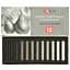 Пастель художня суха Santi Grey Tones 12 кольорів (353698) - мініатюра 1