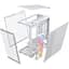 Корпус Corsair 3500X ARGB Tempered Glass без БП White (CC-9011279-WW) - мініатюра 8