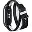 Ремінець для фітнес-браслета Xiaomi Smart Band 8 Strap чорно-білий BHR7296CN - мініатюра 1