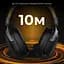 Навушники Ajazz AHM08 MAX 3-Mode Black (AHM08-MAX-BGY) - мініатюра 10
