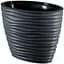 Горщик Form-Plastic Сахара-дюна еліпс-40 56 л антрацит (3115-014) - мініатюра 1