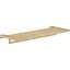 Полиця з тримачем для рушників Hansgrohe AddStoris 63.0/64.8 x 24.8 см Brushed Bronze 41751140, Бронза - мініатюра 1