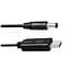 Кабель живлення USB to DC 5.5x2.5mm 9V 1.0m black ColorWay (CW-CBUD066-BK) - мініатюра 3