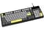 Клавіатура ігрова дротова Ajazz AF-BGY-98 USB Black-Gray-Yellow - мініатюра 4