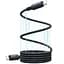 Дата кабель Baseus PicoGo Type-C to Type-C 240W (2m) (E04233) Cosmic Black - мініатюра 4