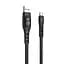 USB Cable Hoco S6 Sentinel Type-C Black 1m (with display) - мініатюра 1