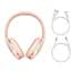 Бездротові навушники Baseus Encok Wireless Headphone D02 Pro повнорозмірні рожеві NGTD010304 - мініатюра 5