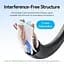 Патч-корд 3м, UTP cat 6 RJ-45 black Vention (IBEBI) - мініатюра 4