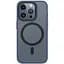 TPU+PC чохол Blueo Skin Friendly Frosted with MagSafe для Apple iPhone 15 Pro Max (6.7) Синій / Blue - мініатюра 1