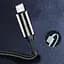 Кабель ColorWay USB - micro USB (M/M), Zinc Alloy + Led, 2.4 А, 1 м, Black (CW-CBUM035-BK) - миниатюра 6