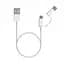 Кабель USB Xiaomi Mi 2-in-1 USB Cable (Micro USB to Type C) 30cm (SJV4083TY) - мініатюра 3